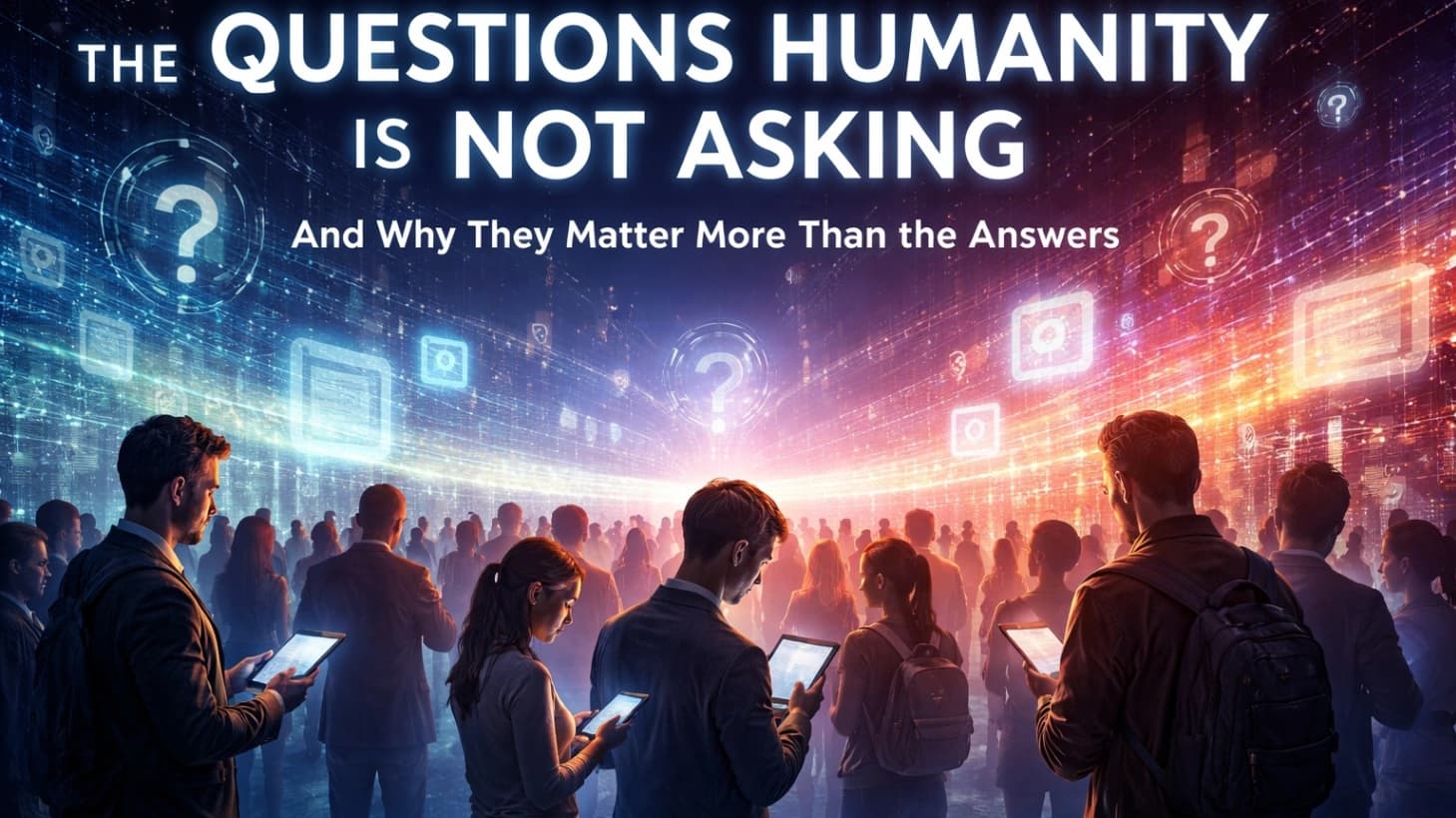 The Questions Humanity Is Not Asking & Why They Matter More Than the Answers